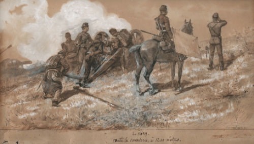 Typisch schilderijtje van Léon Abry kopen