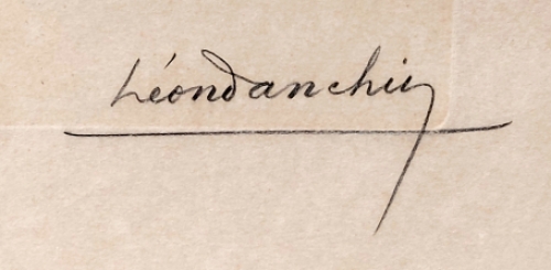 Litho kopen van Léon Danchin