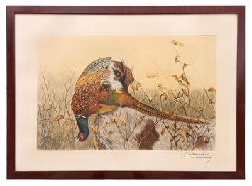 Litho van de Franse kunstenaar Léon Danchin kopen