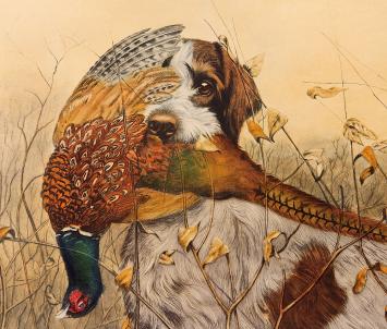 Grote gravure kopen van Léon Danchin