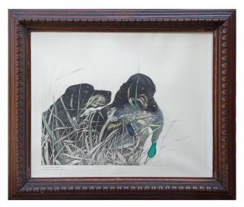 Litho van de Franse kunstenaar Léon Danchin kopen