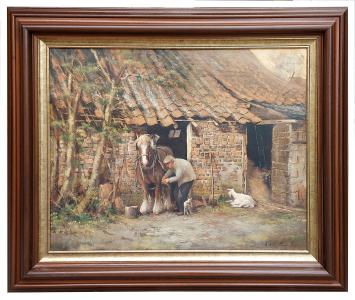 Schilderij van Leon Engelen