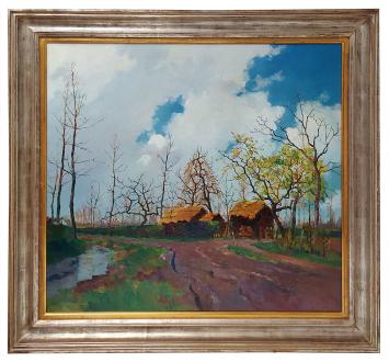 Schilderij van Belgische kunstenaar Leo Engels