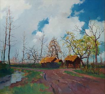 Schilderij van de Belgische kunstschilder Leo Engels kopen