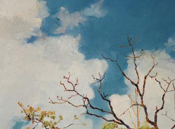 Schilderij uit 1946 van Leo Engels