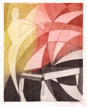 Grafisch kunstwerk Léon Smets kopen