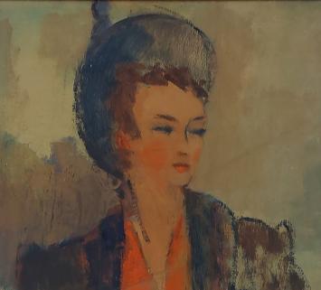 De Belgische kunstschilder Léon Smets