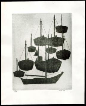 Ets van de Belgische graficus Léon Smets