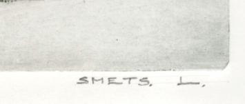 Grafiek van L. Smets te koop in onze galerie