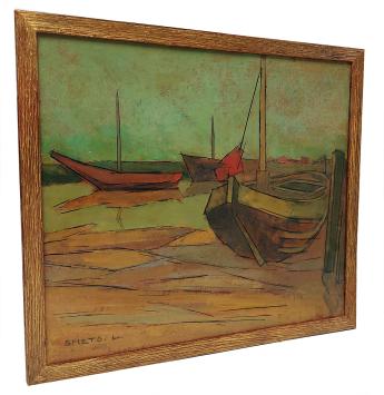 Bootjes op het droge