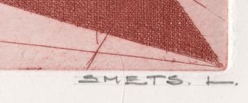 Abstract, masten en zeilen 4/10 Kl.