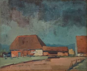 Schilderij kopen van L. Smets, op bord geschilderd