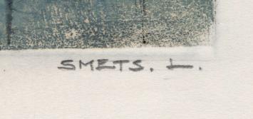 Monotype, zeilen in de wind