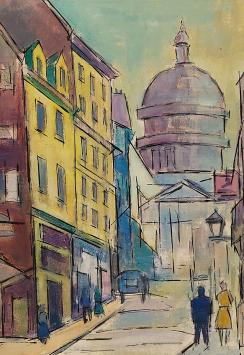 Straataanzicht te Antwerpen