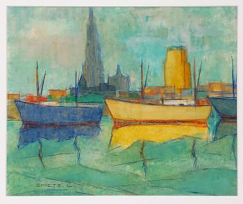 Online schilderij kopen van L. Smets