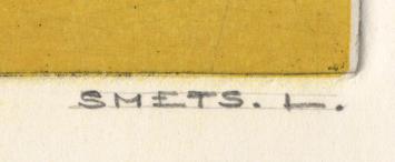 Twee vissersboten in het water van Oostende 2/10 kl.