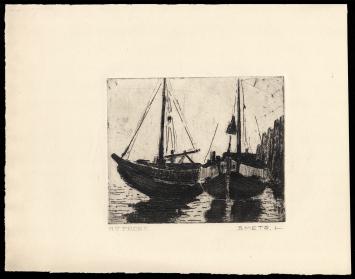 Gravure van de Belgische kunstenaar Léon Smets kopen