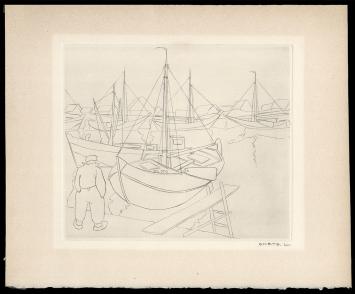 Burijngravure van Léon Smets