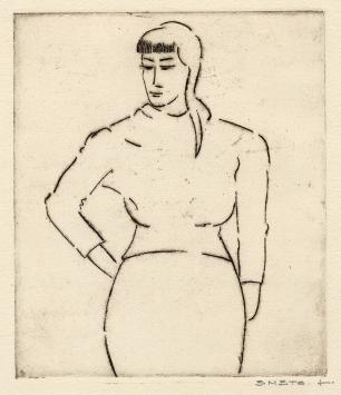 Een gravure van Léon Smets kopen