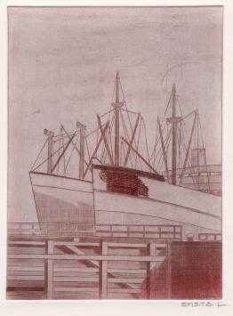 Grafisch kunstwerk van L. Smets