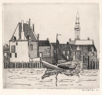 Grafisch kunstwerk van L. Smets
