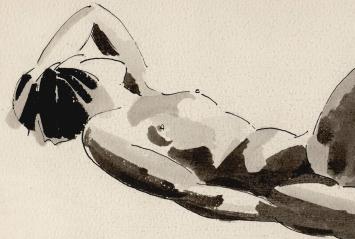 Gesigneerde tekening van Léon Smets kopen