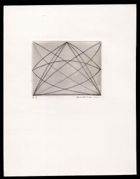 Ets geëtst door Mechelse kunstenaar Léon Smets