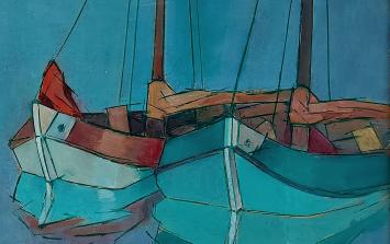 Boten te Oostende van L. Smets