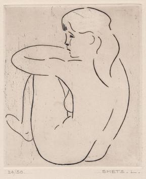 Een ets van Léon Smets kopen