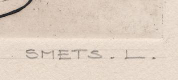 Rustige zittende naakte dame 24/50