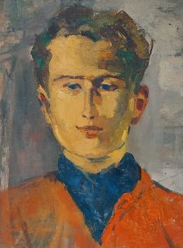 De Belgische kunstschilder Léon Smets