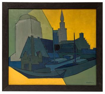 Schilderij van de Belgische kunstschilder Léon Smets kopen