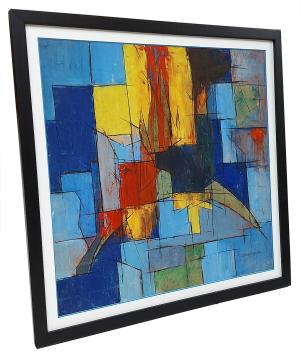 Abstract schilderij, Kleuren expressie