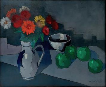 figuratief constructivisme met expressionistische trekken