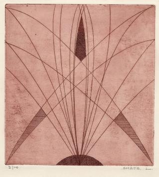 Grafisch kunstwerk van L. Smets