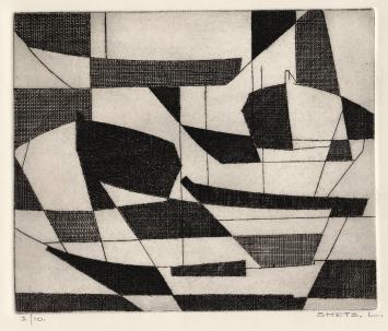 Grafisch kunstwerk, boten kopen van Léon Smets