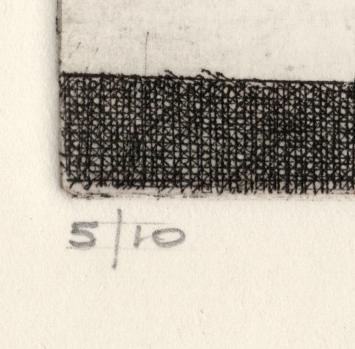 Gesigneerde ets van Léon Smets kopen