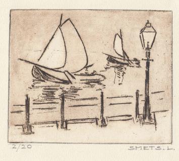 Grafisch kunstwerk van Léon Smets
