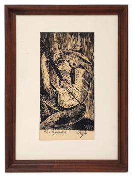 Houtsnede van Leonardo Torfs kopen