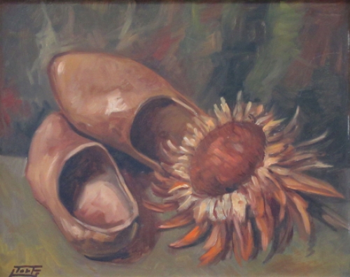 Stilleven van de Belgische kunstenaar Leonardo Torfs