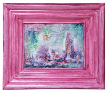 Abstract schilderij van Leonardo Torfs kopen
