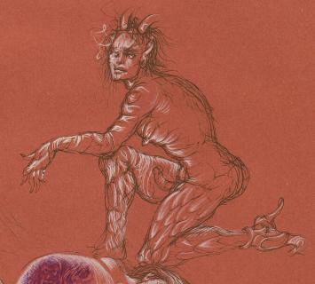 Gelimiteerde gesigneerde ets van Leonor Fini kopen