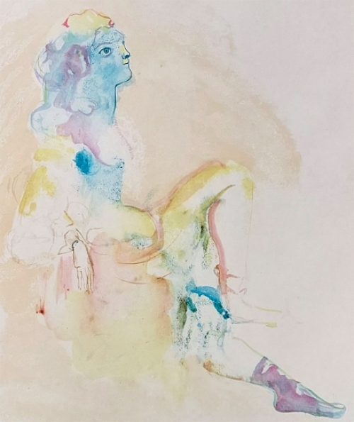 Gelimiteerde gesigneerde litho van Leonor Fini kopen