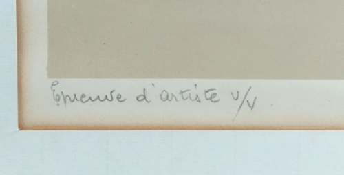 Gelimiteerde gesigneerde litho van Leonor Fini kopen