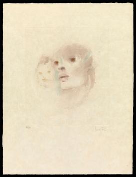 Grote ets van Leonor Fini kopen, mére et l enfant