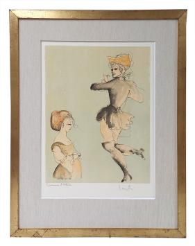 Grote litho van Leonor Fini kopen