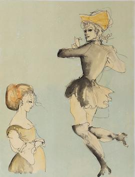 Gelimiteerde gesigneerde litho van Leonor Fini kopen