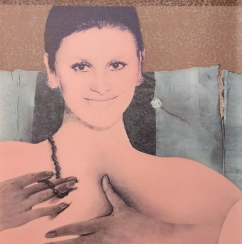 Kleurenlitho van Pol Mara, Belgische lithograaf en kunstschilder