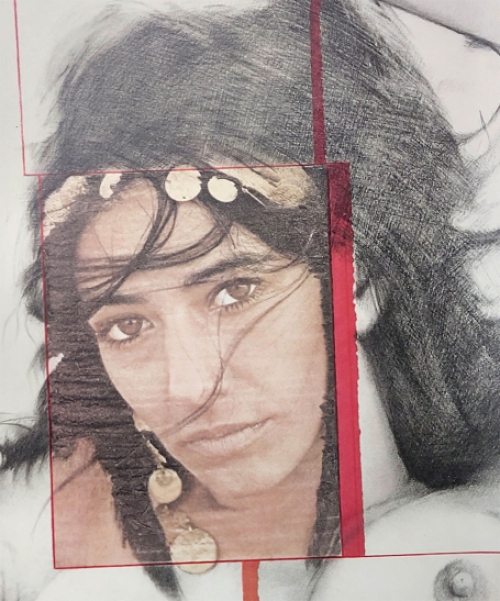 Kleurenlitho van Pol Mara, Belgische lithograaf en kunstschilder