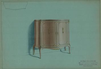 Art deco meubel van Leytens Frères